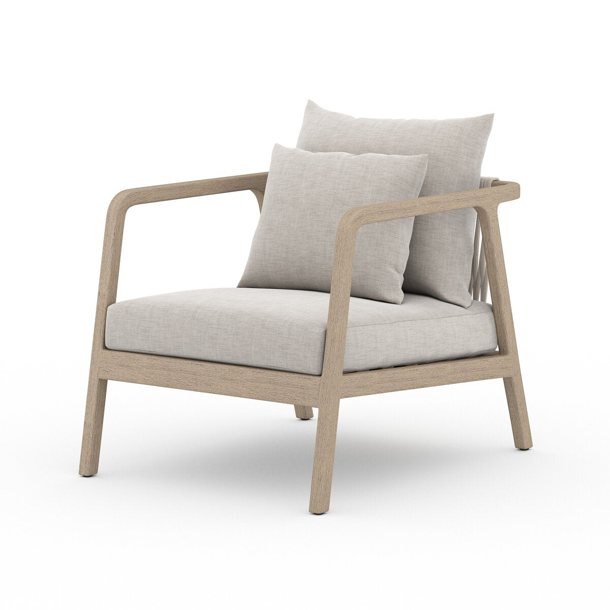 Numa Outdoor Chair - Washed Brown - Kings Fine Art & Decor