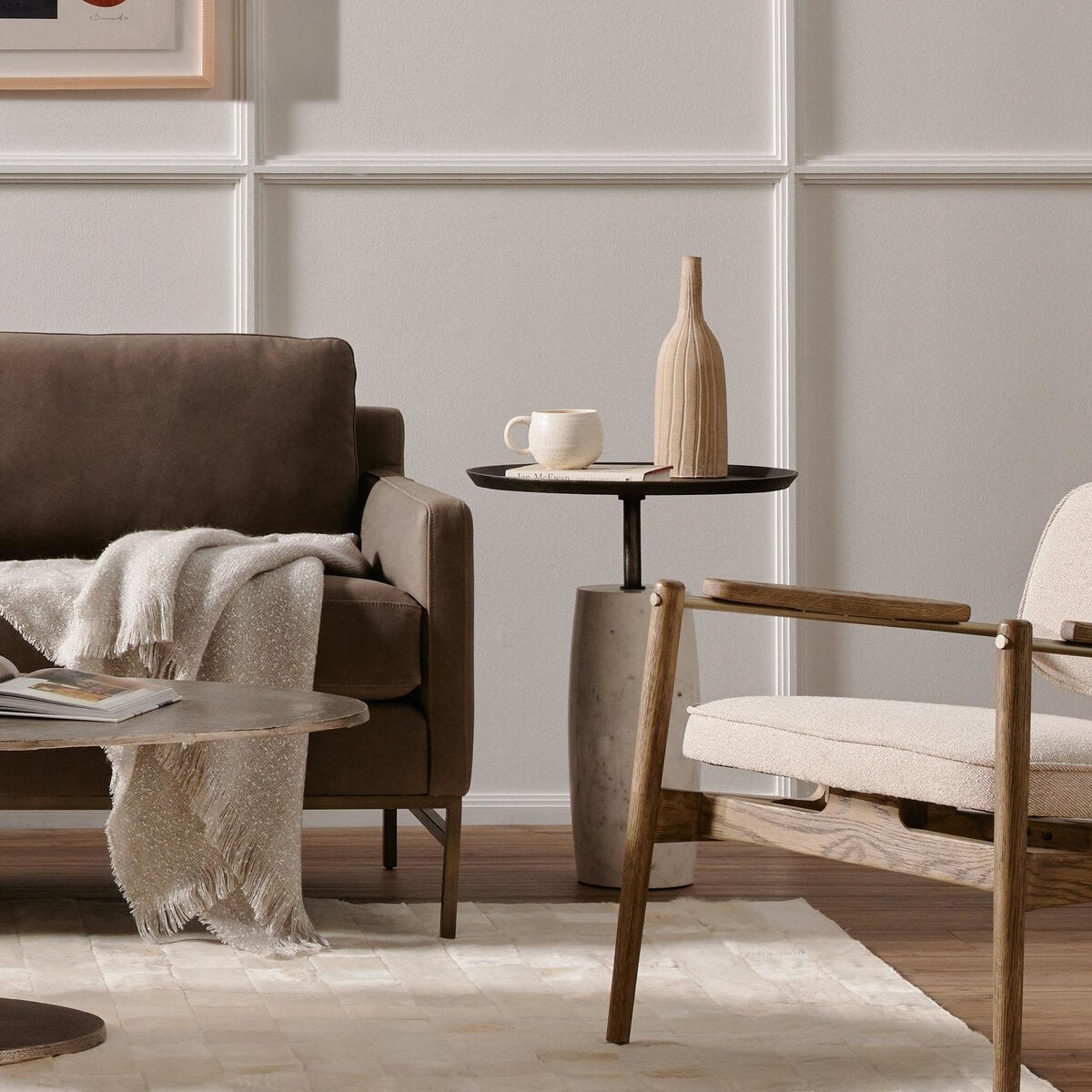 Cronos End Table - Kings Fine Art & Decor