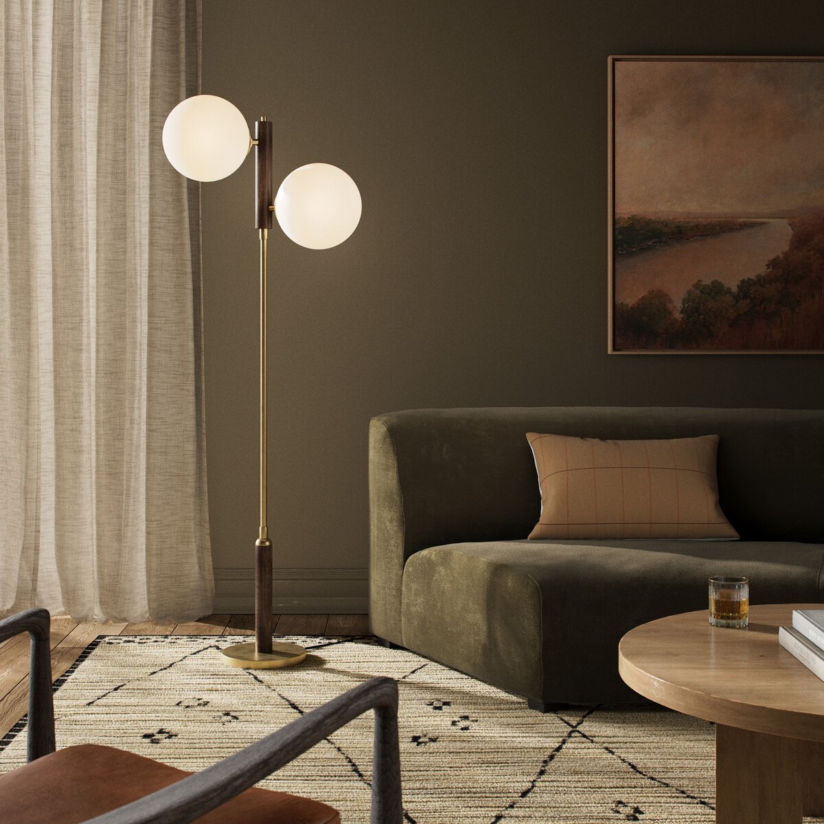 Colome Floor Lamp - Kings Fine Art & Decor