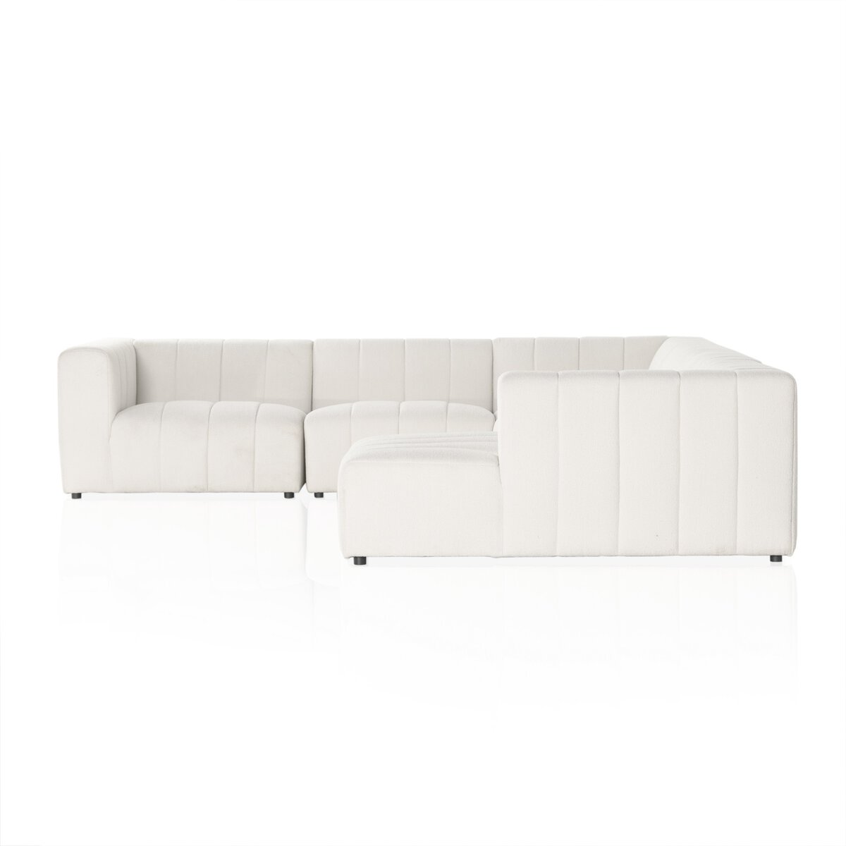 Langham Channeled 6-Piece Sectional - Kings Fine Art & Decor