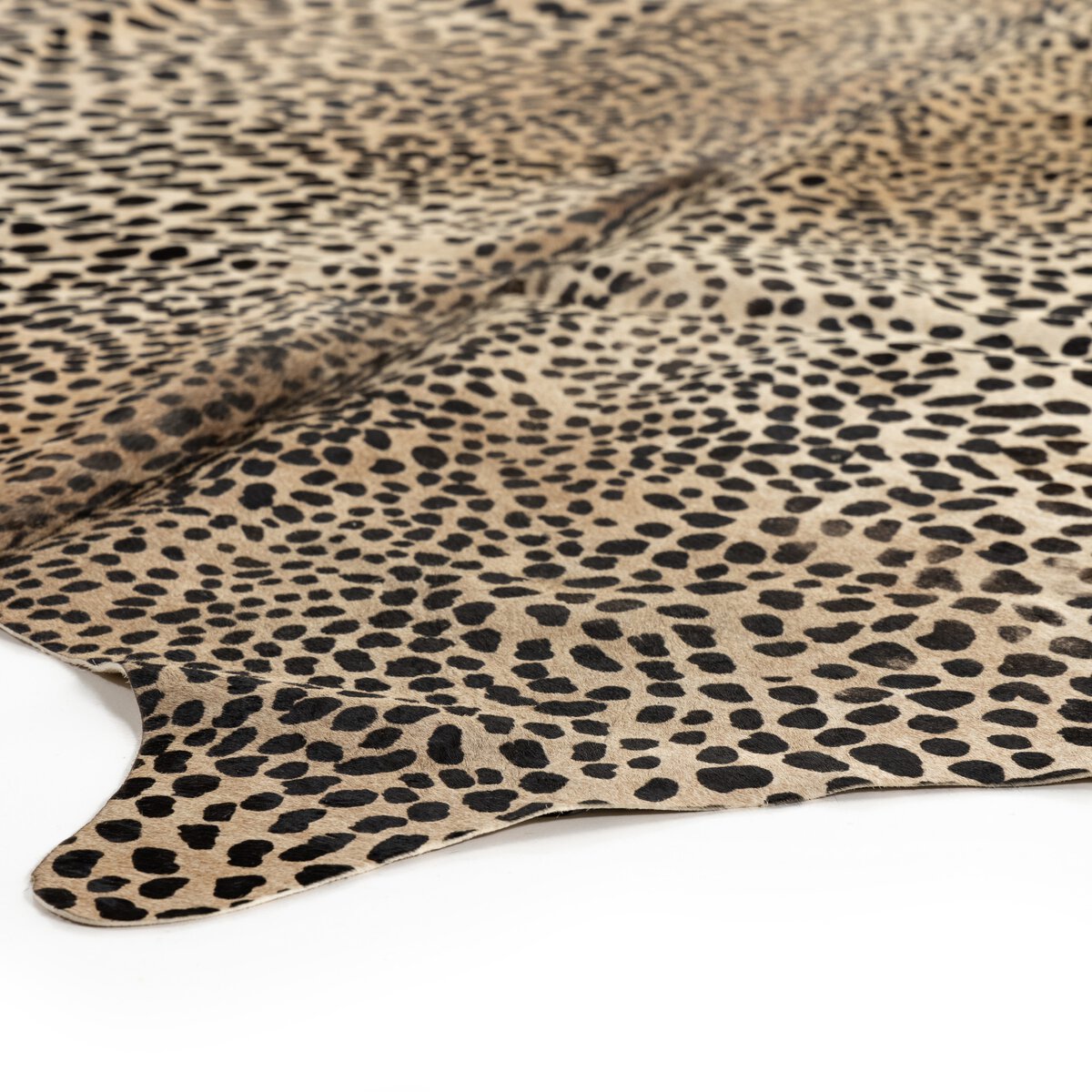Leopard Printed Hide Rug - Kings Fine Art & Decor