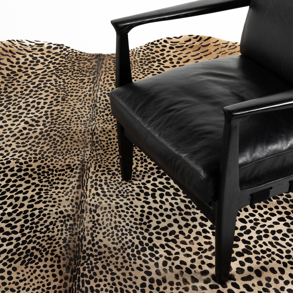 Leopard Printed Hide Rug - Kings Fine Art & Decor