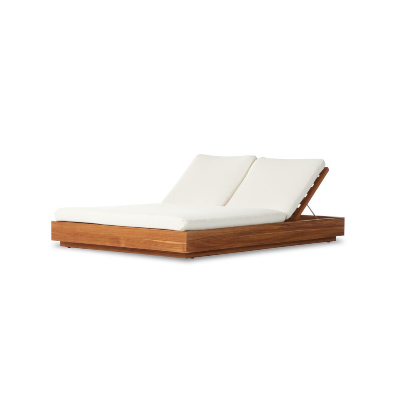 Kinta Outdoor Double Chaise Lounge - Kings Fine Art & Decor