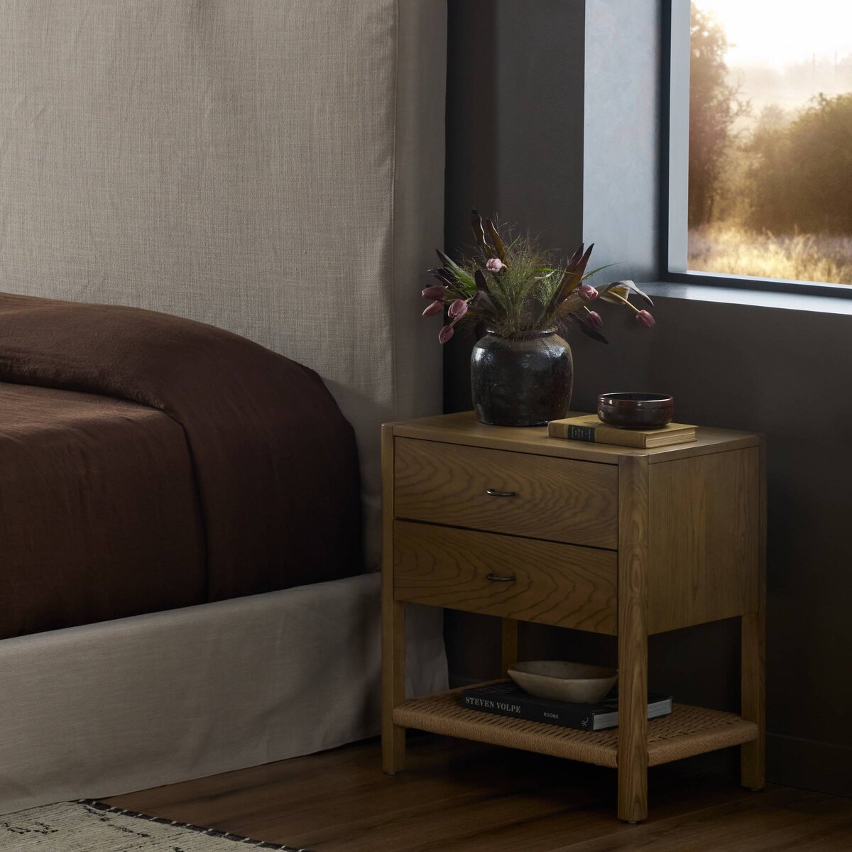 Zuma Nightstand - Kings Fine Art & Decor