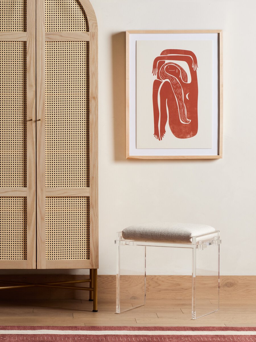 Gerrard Accent Stool - Kings Fine Art & Decor