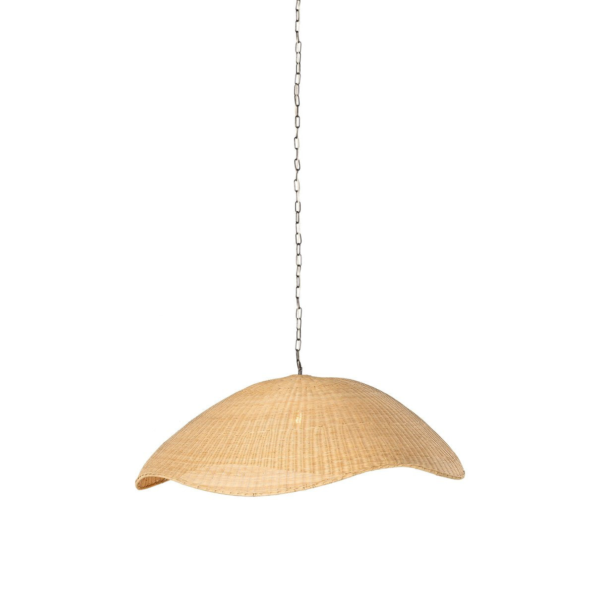 Overscale Woven Rattan Pendant - Kings Fine Art & Decor