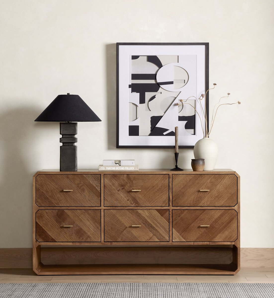 Caspian 6 Drawer Dresser - Kings Fine Art & Decor