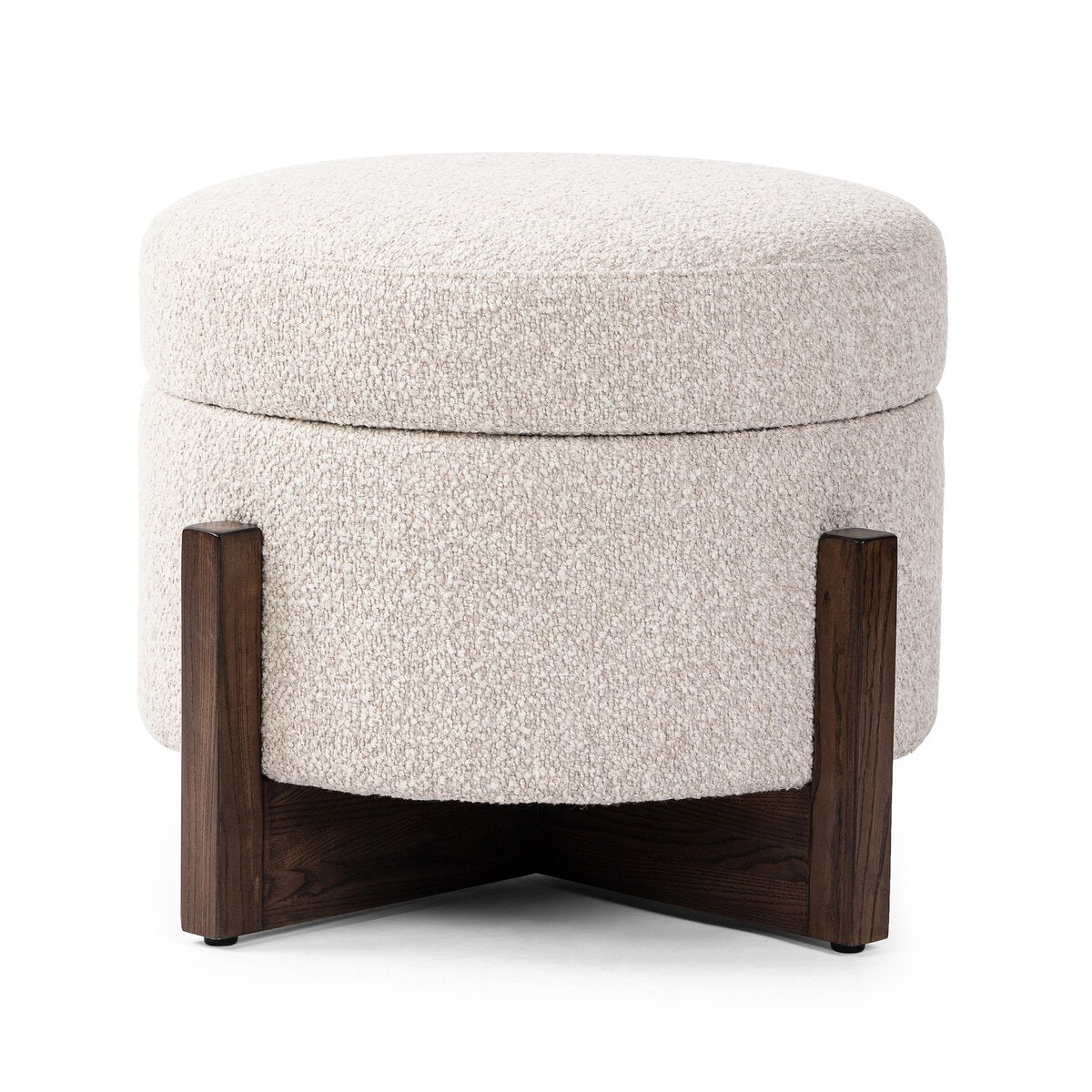 Esben Storage Ottoman-25" - Kings Fine Art & Decor