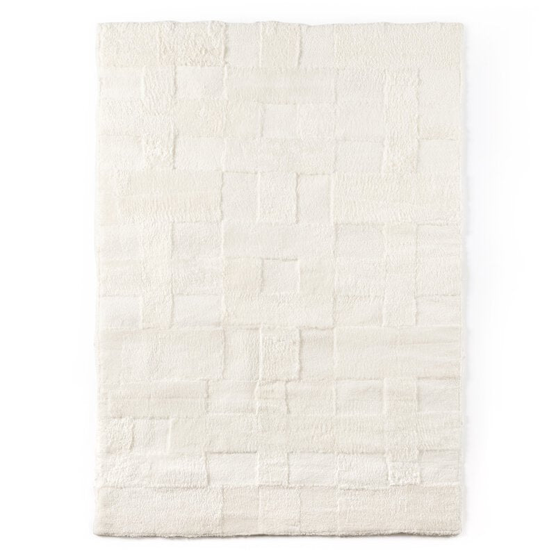 Patchwork Shearling Rug - Kings Fine Art & Decor