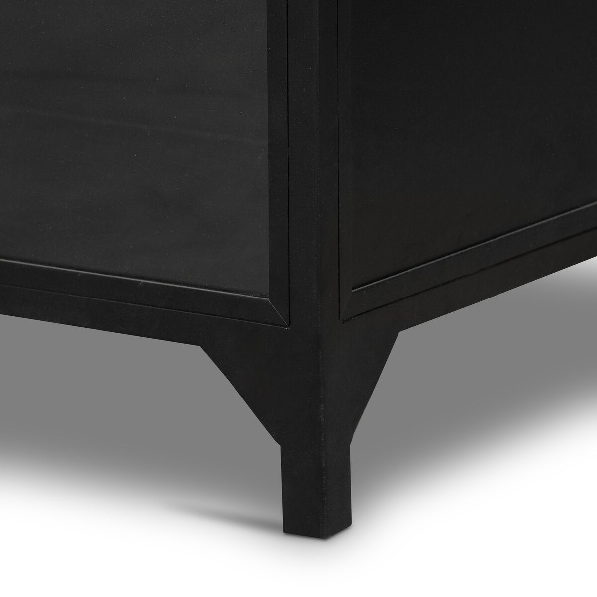 Belmont Wide Metal Cabinet - Kings Fine Art & Decor