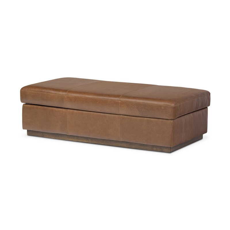 Alec Storage Ottoman - Kings Fine Art & Decor