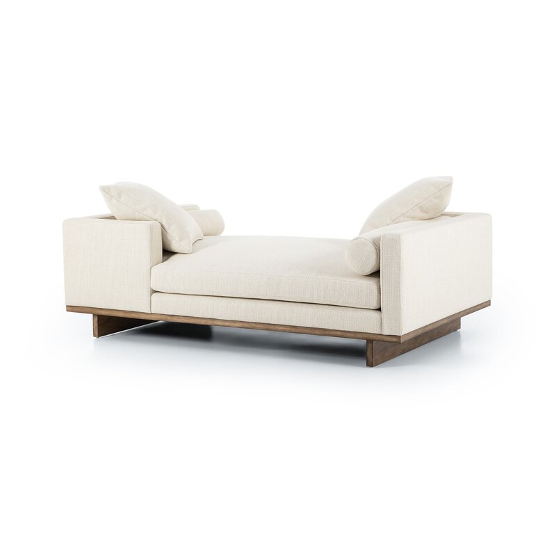 Everly Tete A Tete Chaise - Kings Fine Art & Decor