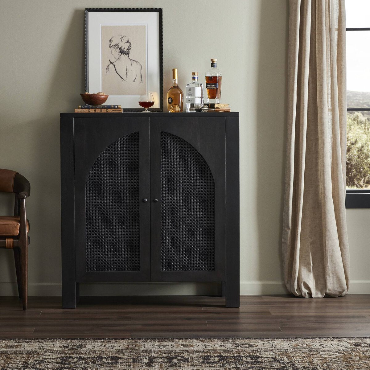 Tilda Bar Cabinet - Kings Fine Art & Decor