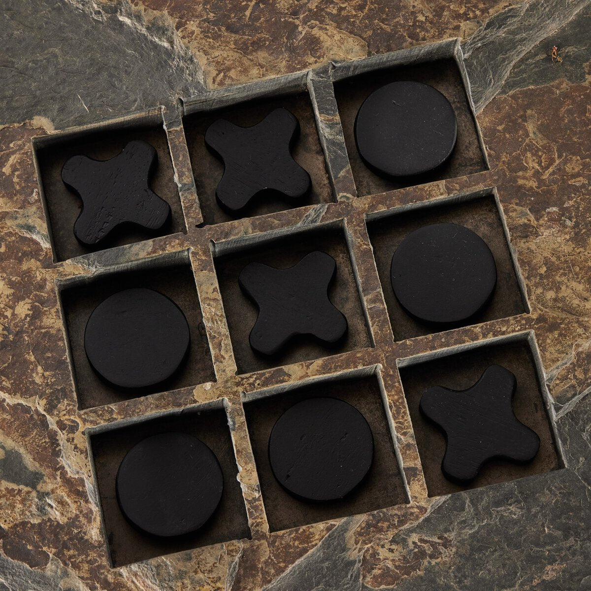 Stone Tic Tac Toe - Kings Fine Art & Decor
