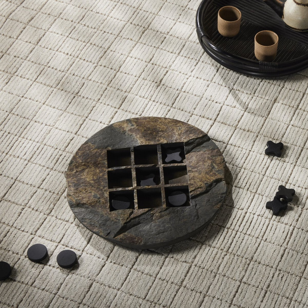 Stone Tic Tac Toe - Kings Fine Art & Decor