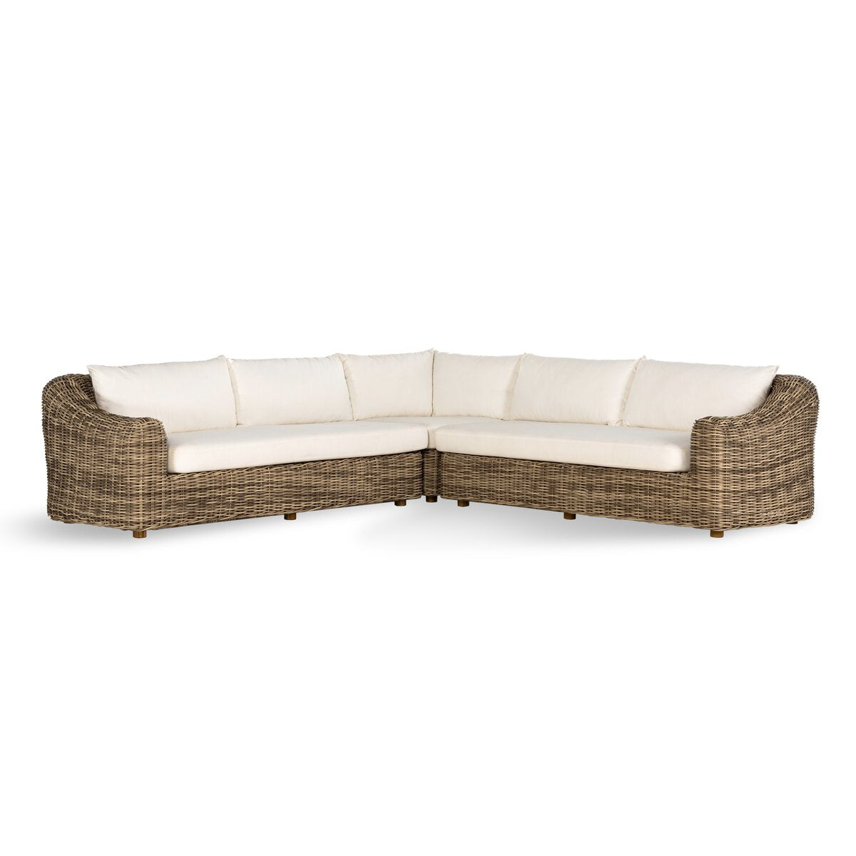 Messina Outdoor 3-Piece Sectional - Kings Fine Art & Decor