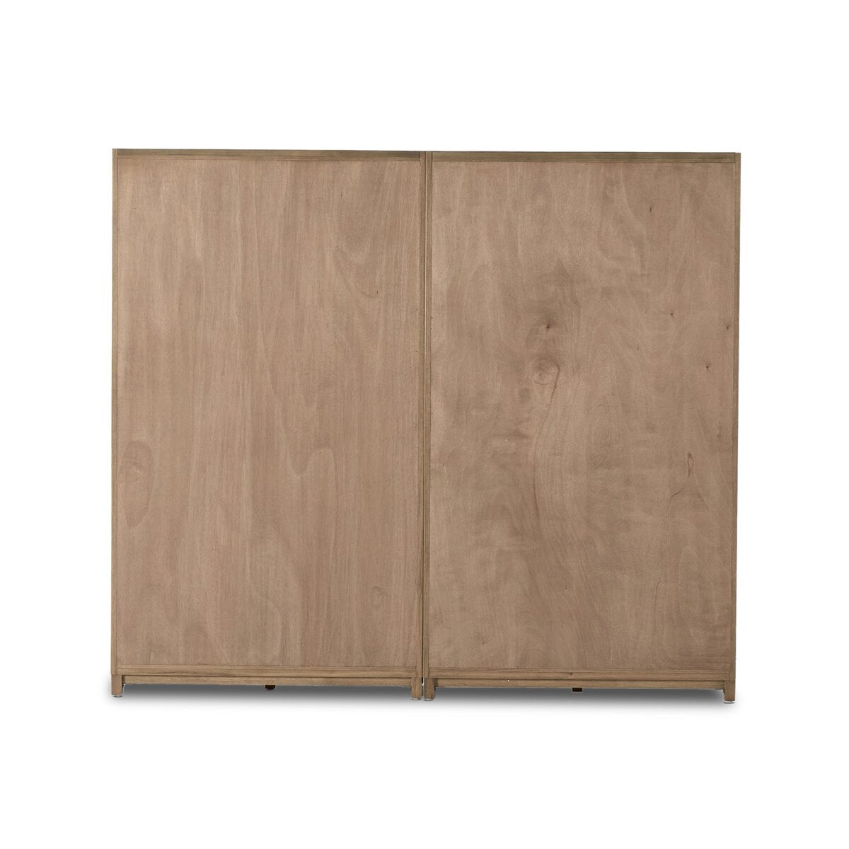Millie Panel And Glass Door Double Cabinet - Kings Fine Art & Decor