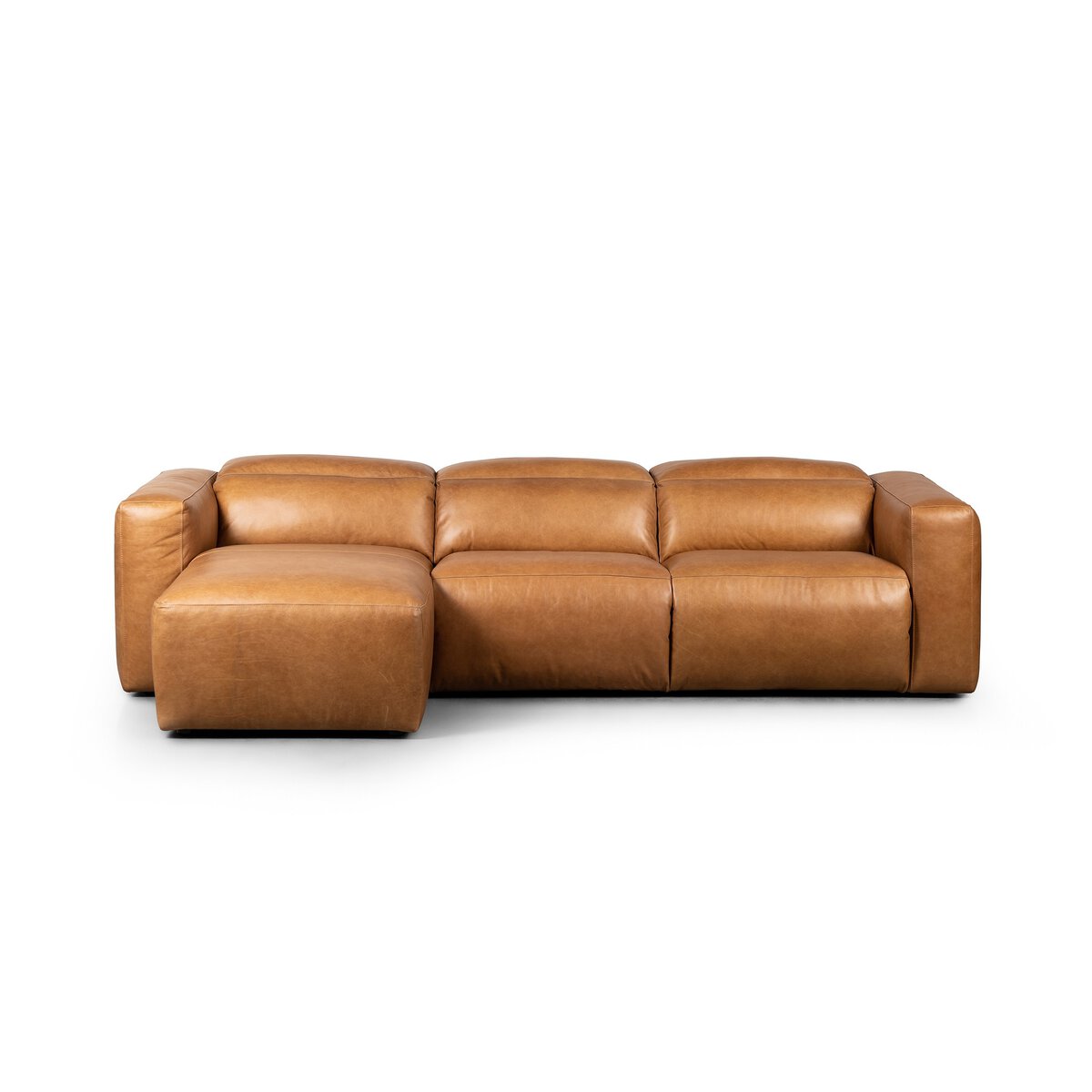 Radley Power Recliner 3-Piece Sectional W/ Chaise - Kings Fine Art & Decor
