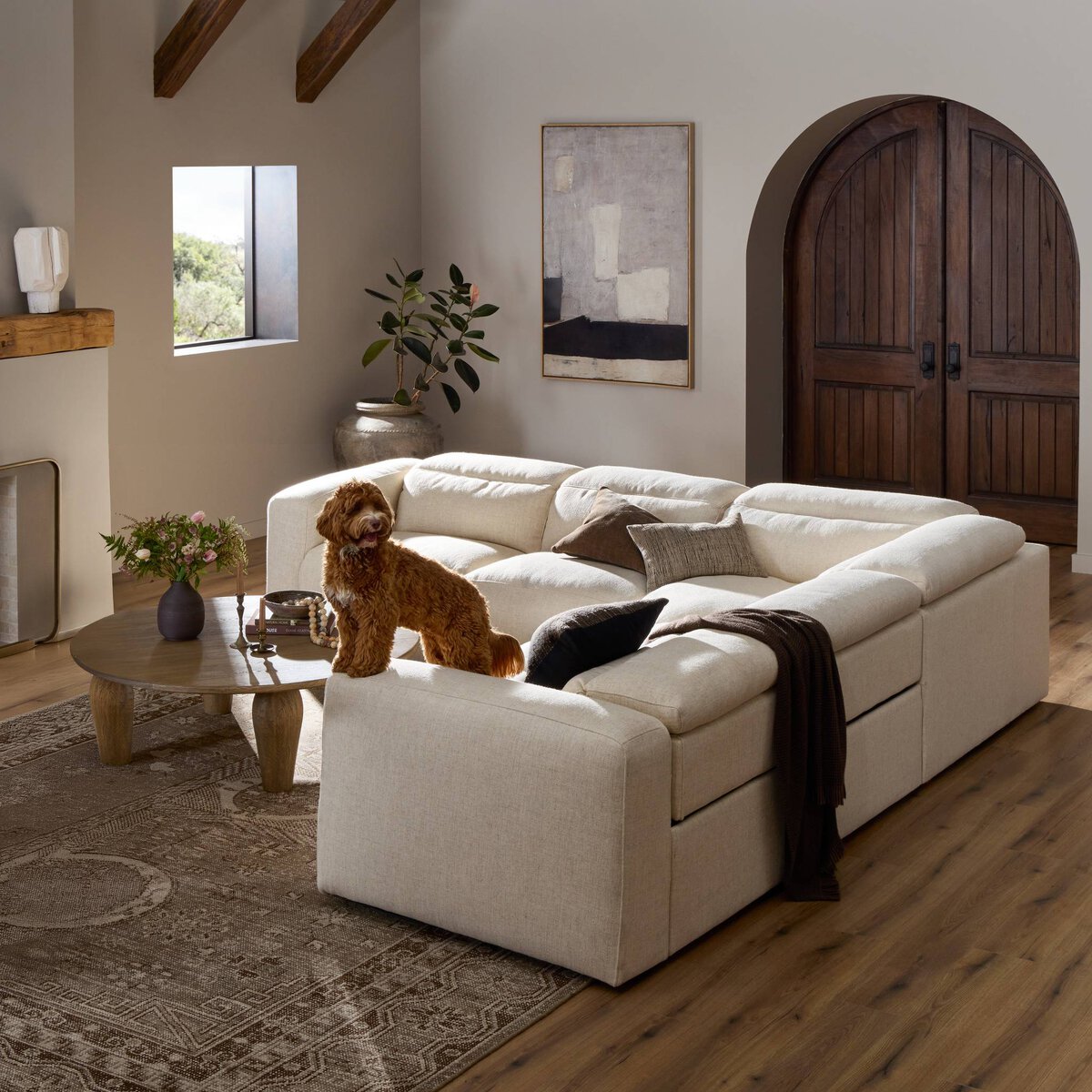 Radley Power Recliner 5-Piece Sectional - Kings Fine Art & Decor