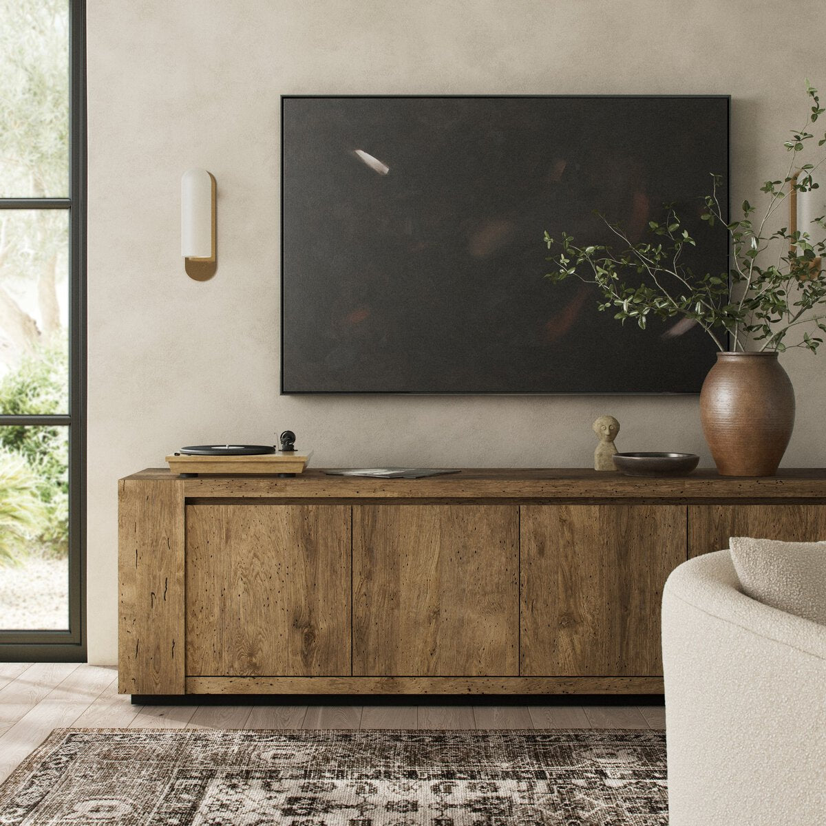 Abaso Media Console - Kings Fine Art & Decor