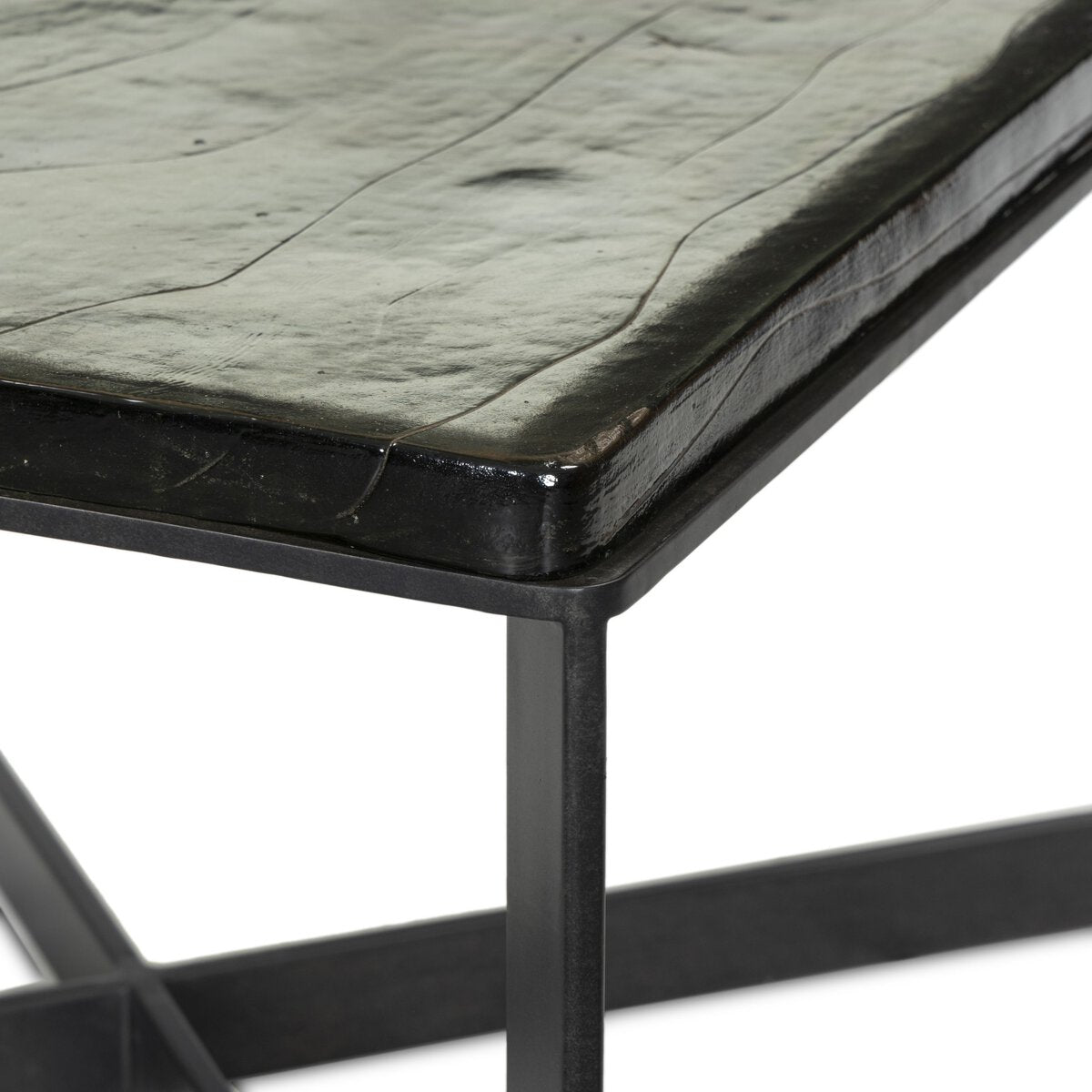 Lennie Cast Glass Bunching Table - Kings Fine Art & Decor