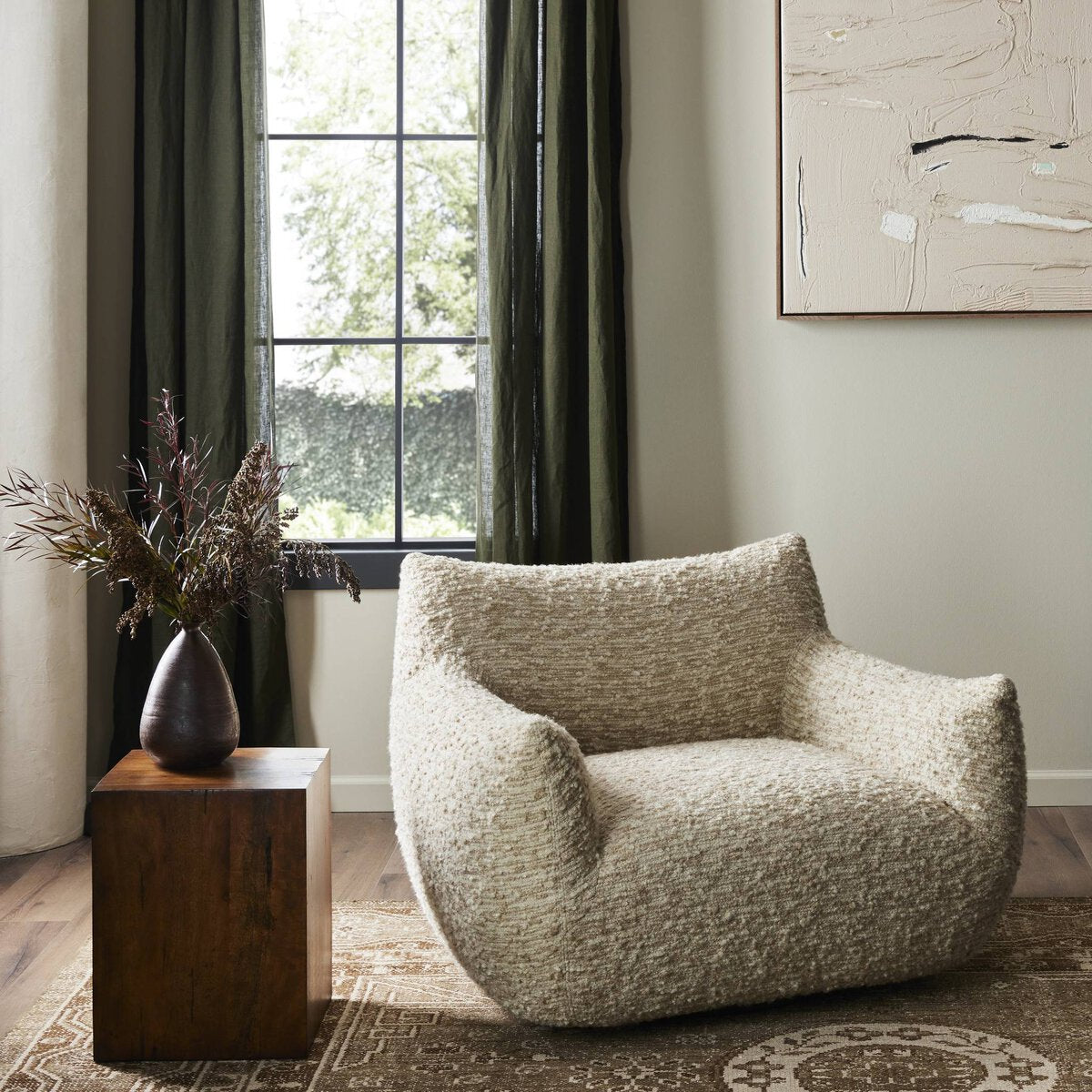 Margot Swivel Chair - Kings Fine Art & Decor