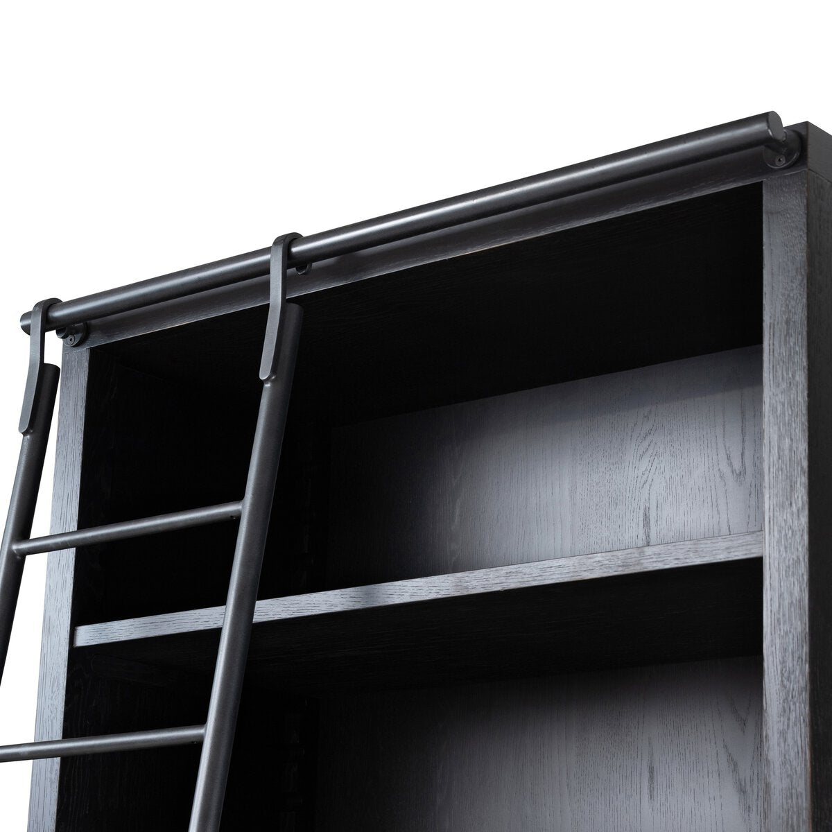 Admont Double Bookcase With Ladder - Kings Fine Art & Decor
