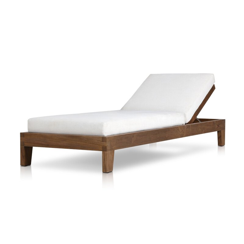 Verona Outdoor Chaise - Kings Fine Art & Decor