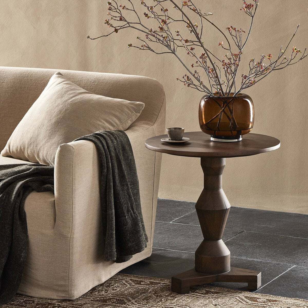 Rivi End Table - Kings Fine Art & Decor
