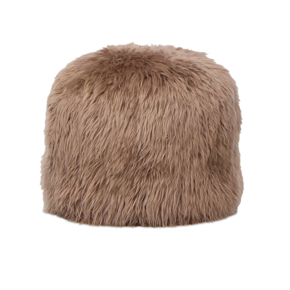 Lalo Lambskin Pouf - Kings Fine Art & Decor