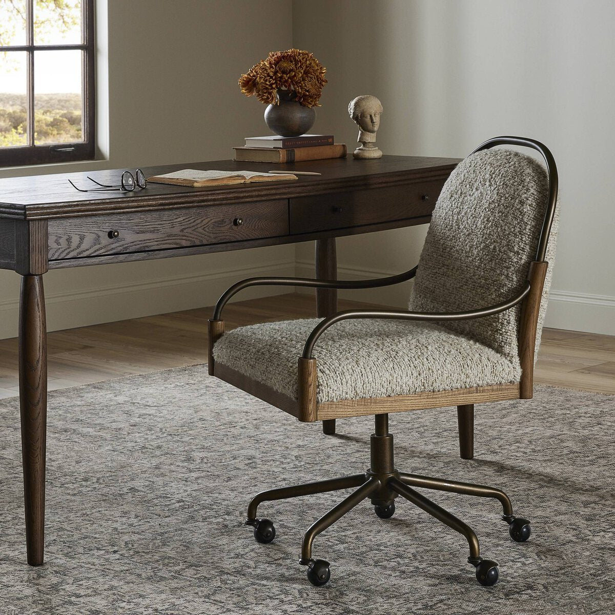 Demi Desk Chair - Kings Fine Art & Decor