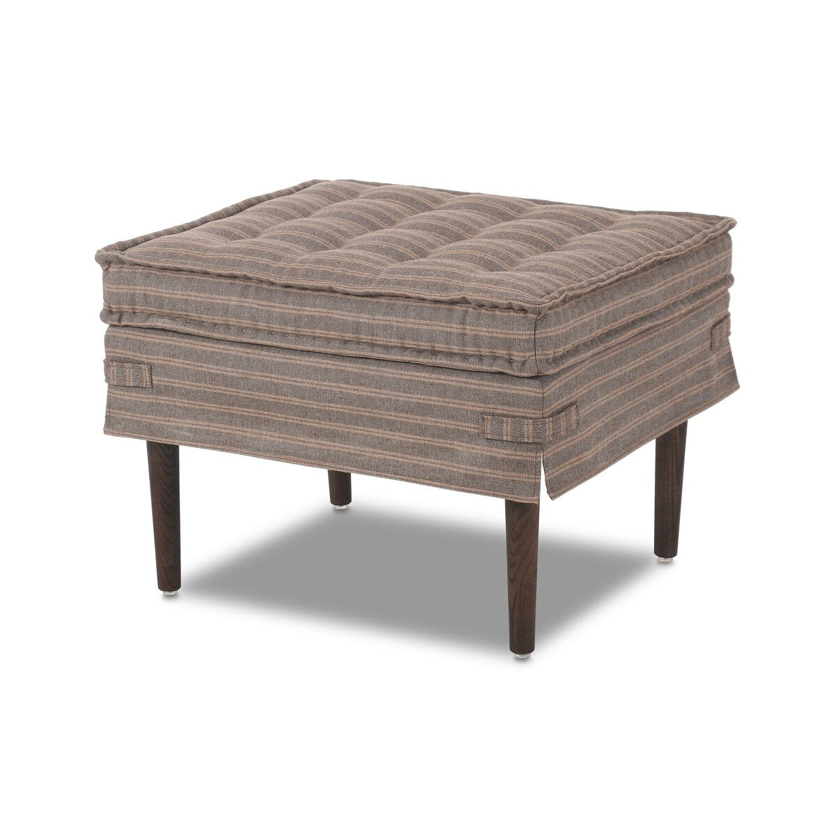 Cole Small Ottoman - Kings Fine Art & Decor