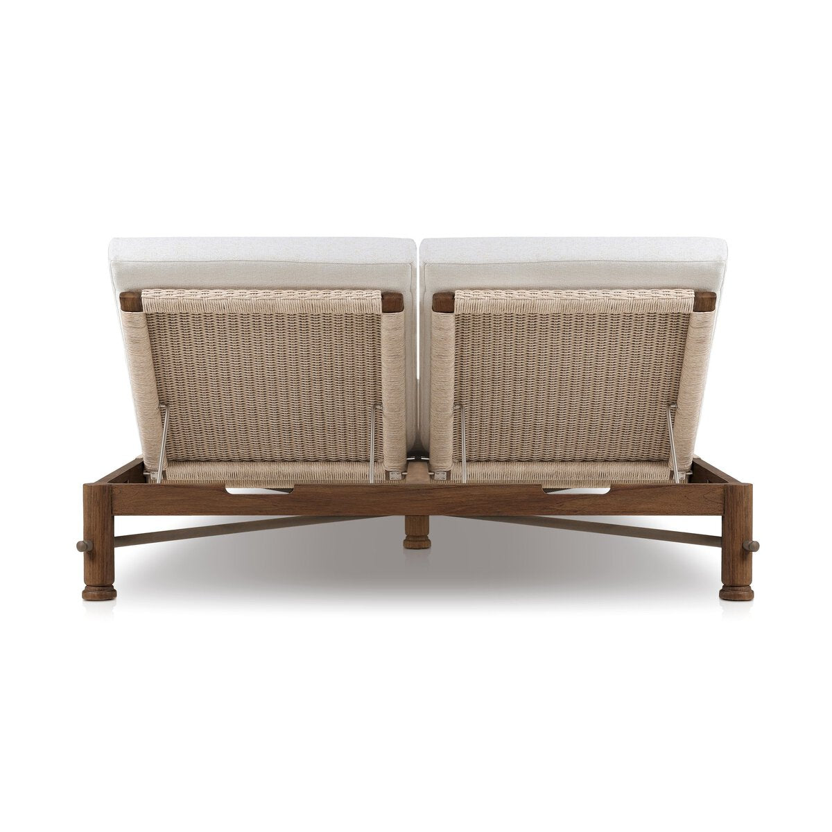 Finnegan Outdoor Double Chaise - Kings Fine Art & Decor