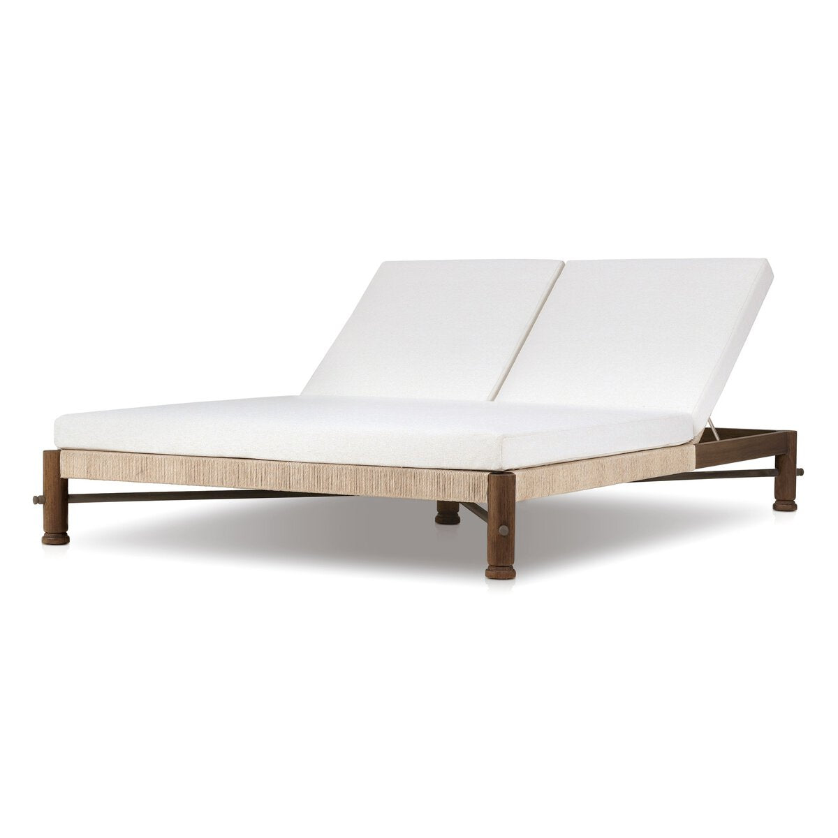 Finnegan Outdoor Double Chaise - Kings Fine Art & Decor
