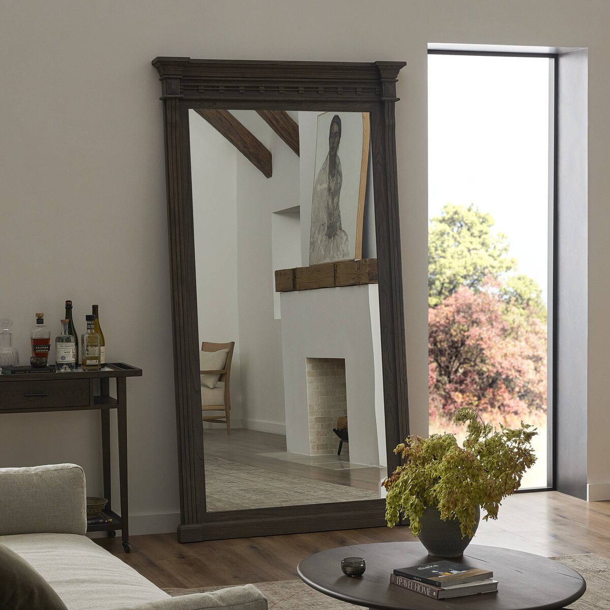 Hemlock Floor Mirror - Kings Fine Art & Decor