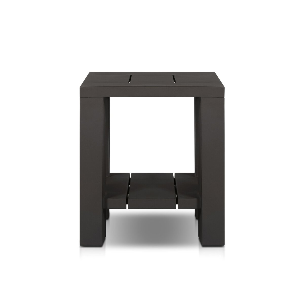 Roca Outdoor Metal End Table - Kings Fine Art & Decor