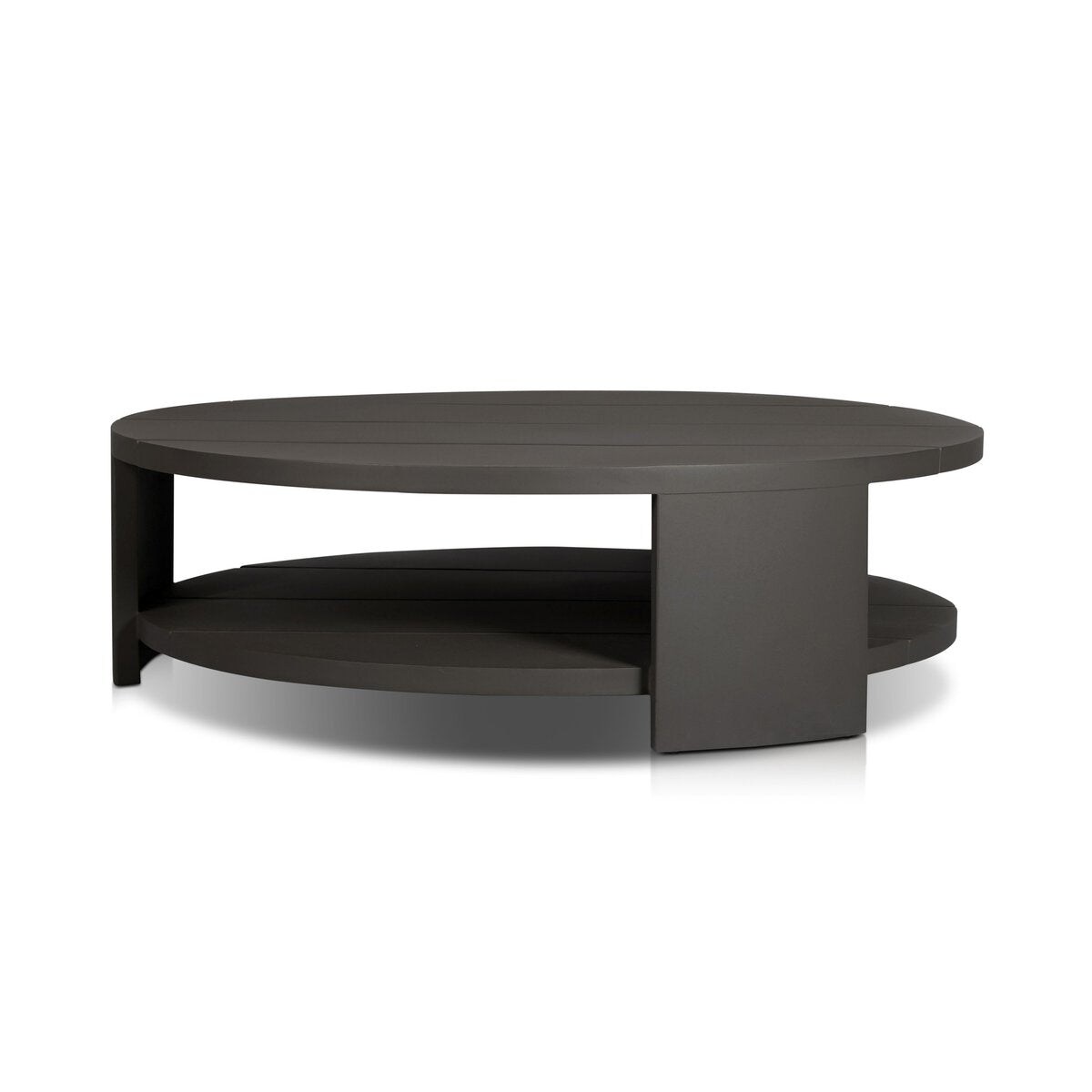 Roca Outdoor Round Metal Coffee Table - Kings Fine Art & Decor