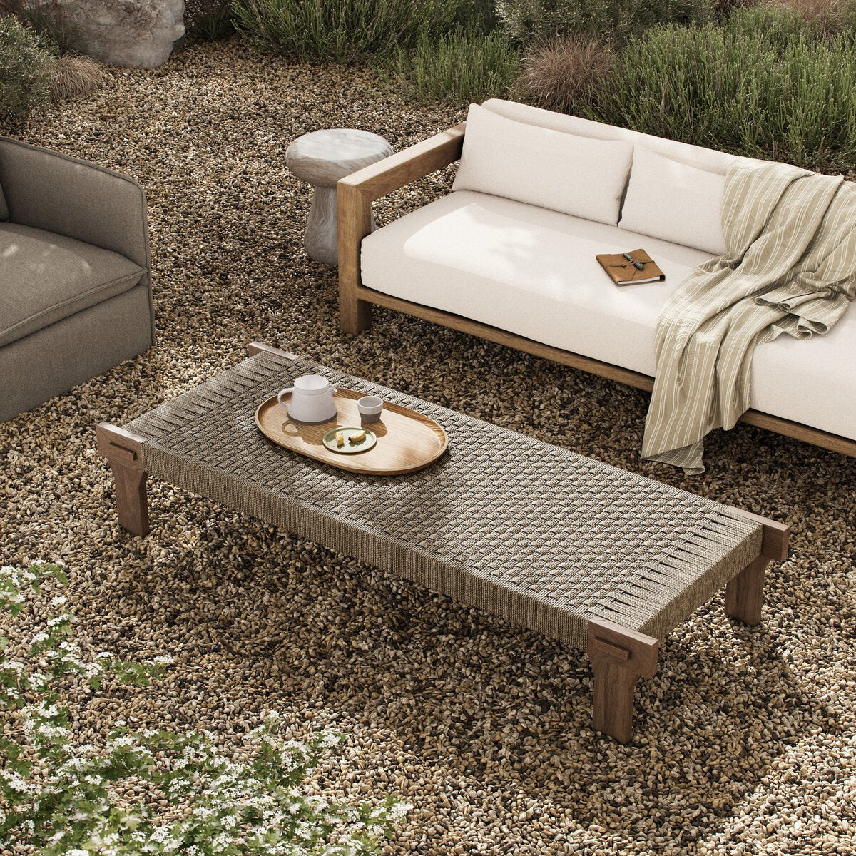 Moxie Outdoor Coffee Table - Kings Fine Art & Decor