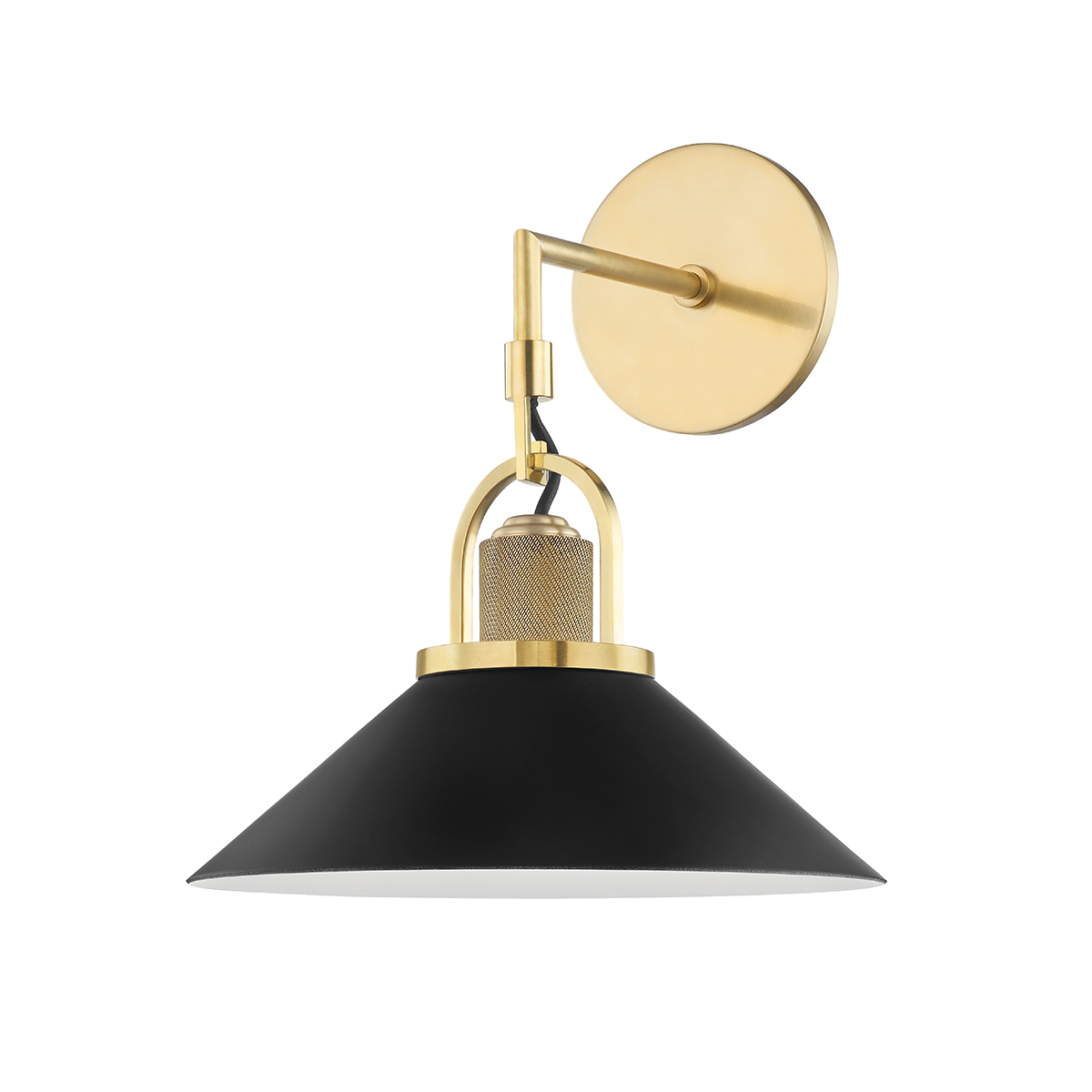 syosset-wall-sconce-2601-AGB/BK