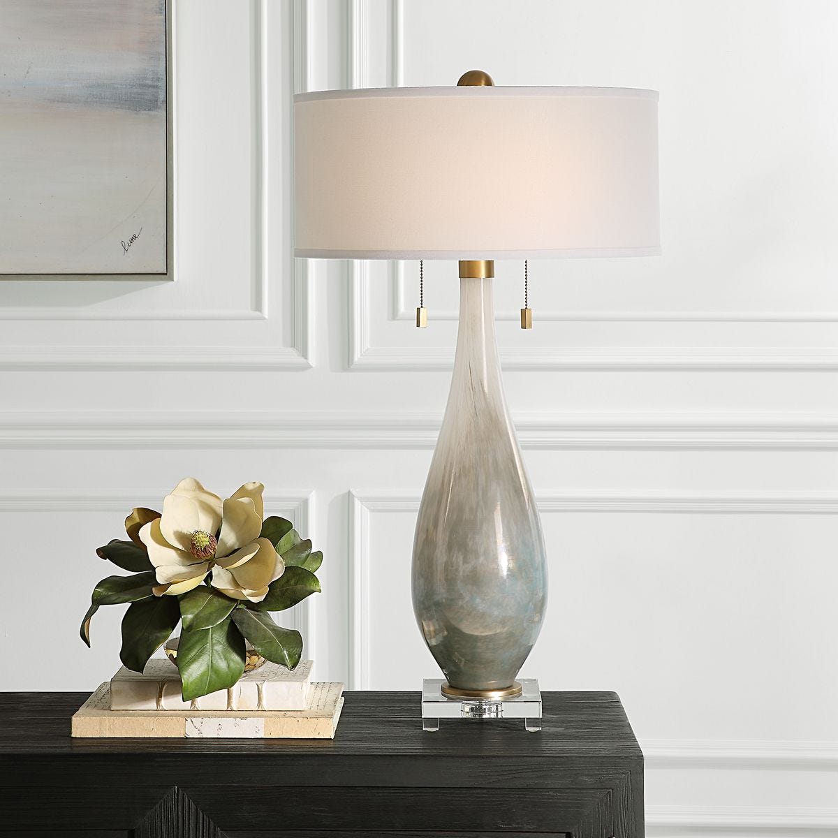 Cardoni Table Lamp, Smoke