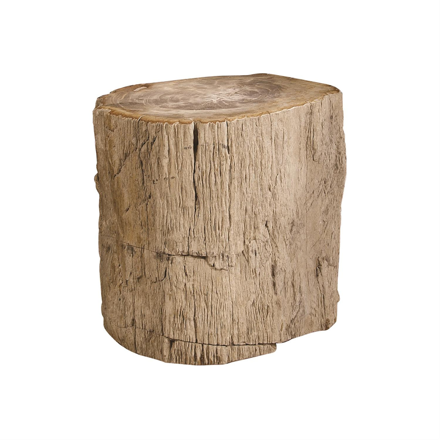 PETRIFIED ACCENT TABLE