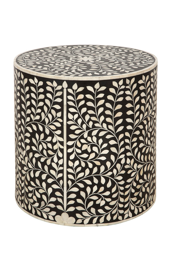Ebony Side Table - Kings Fine Art & Decor