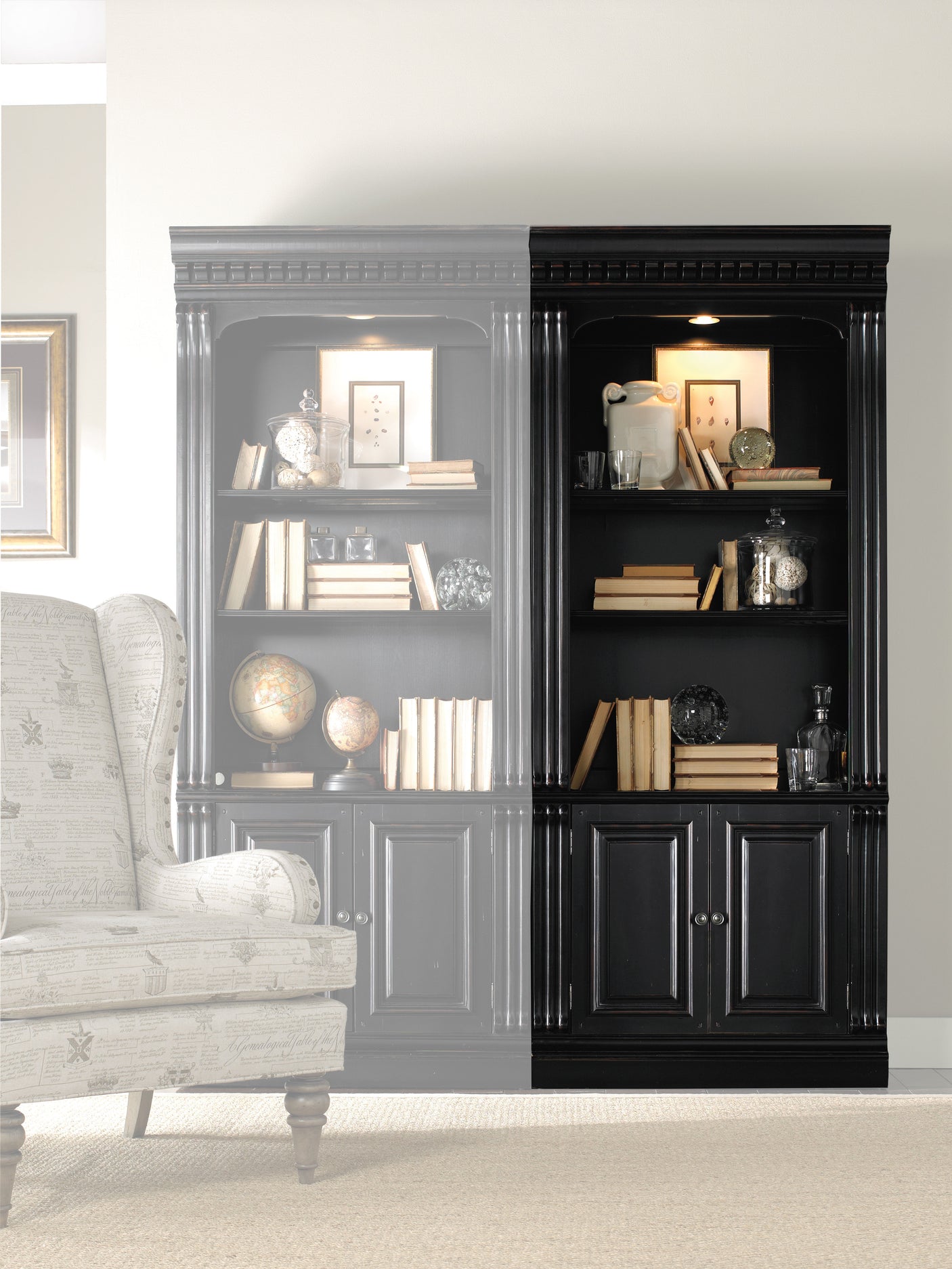 TELLURIDE BUNCHING BOOKCASE (W/DOORS) - Kings Fine Art & Decor