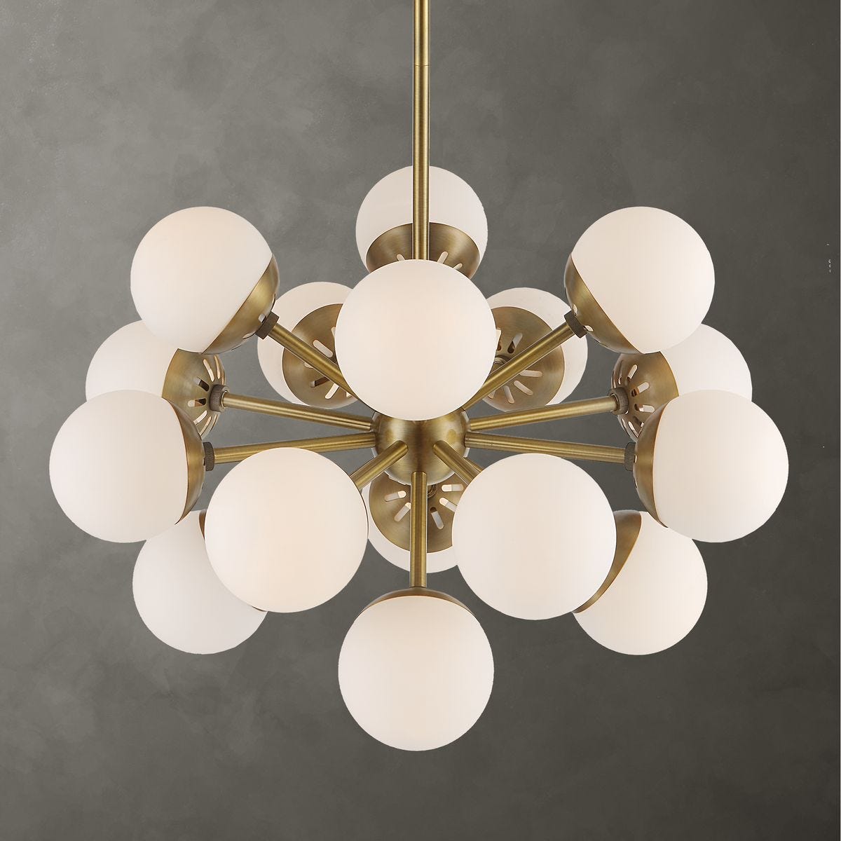 Droplet, 16 Lt Chandelier - Kings Fine Art & Decor