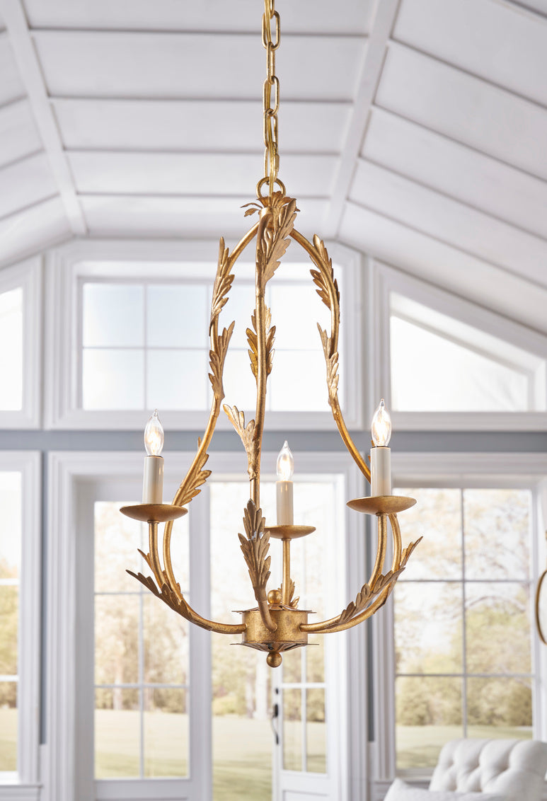 Petite Chandelier - Gold
