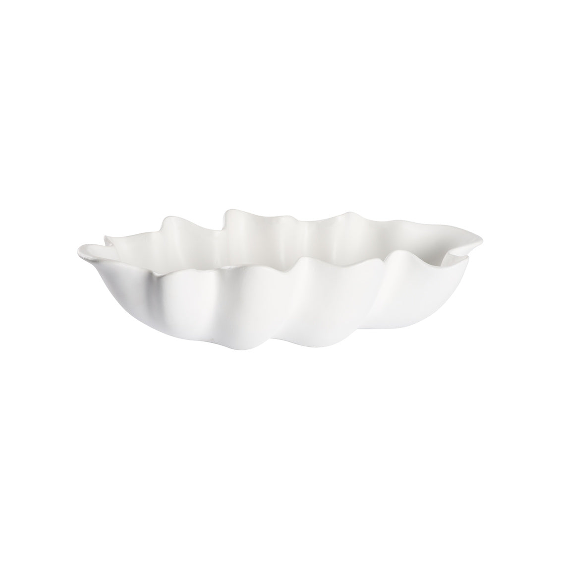 Large Shell Ceramic Bowl