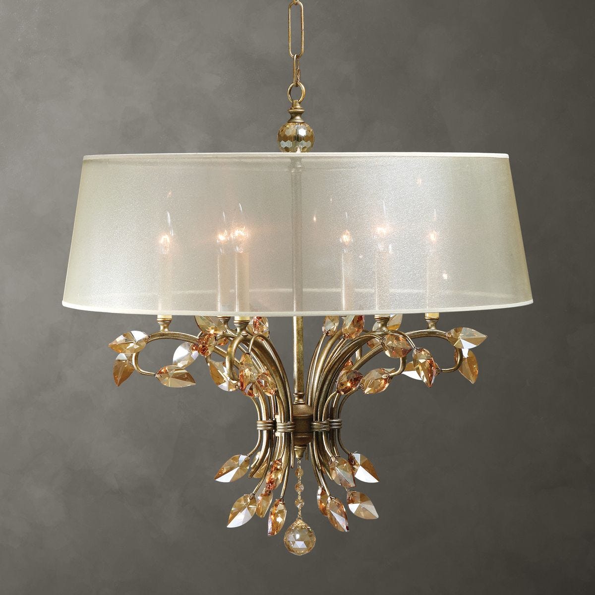 Alenya, 6 Lt Chandelier - Kings Fine Art & Decor