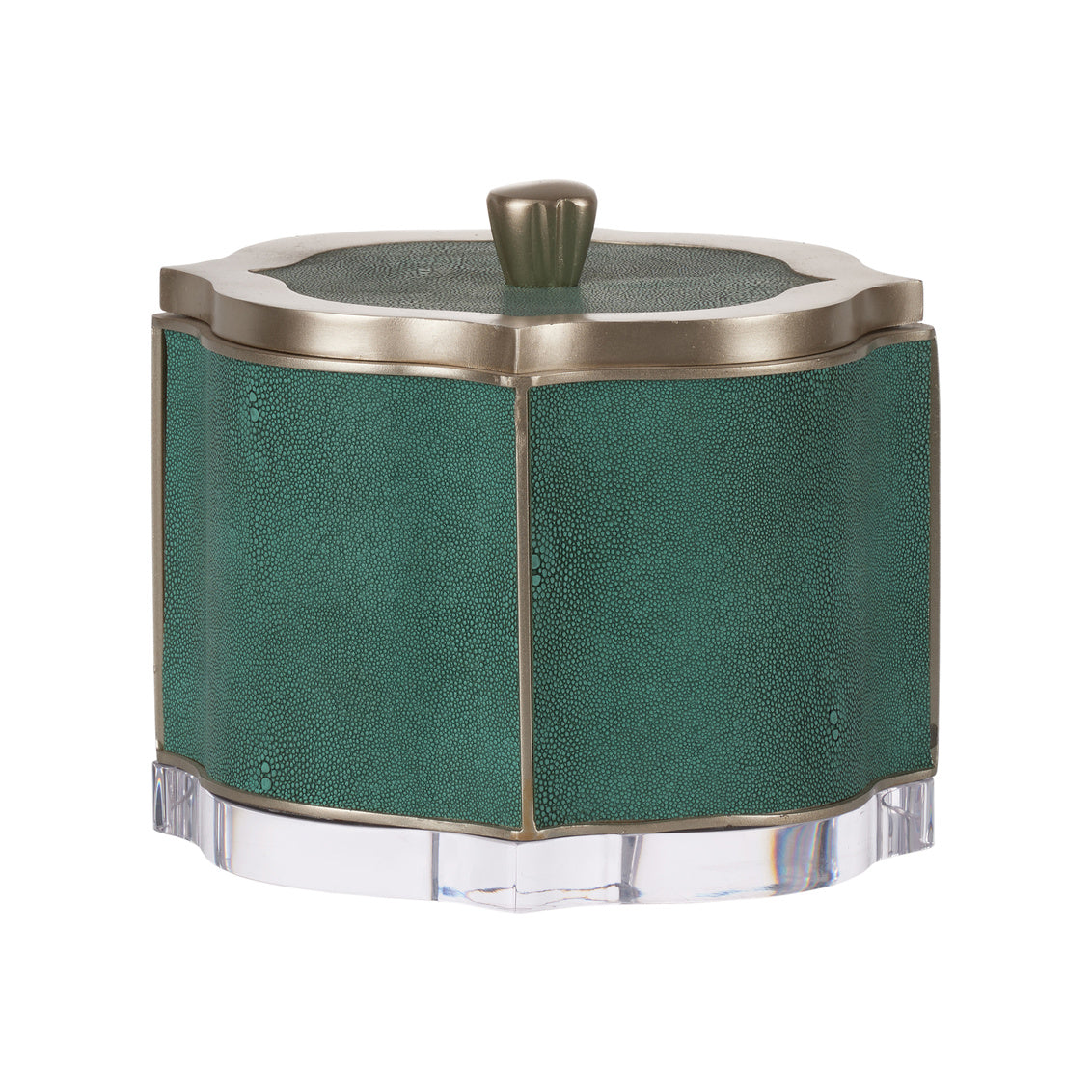 Shagreen Box - Green