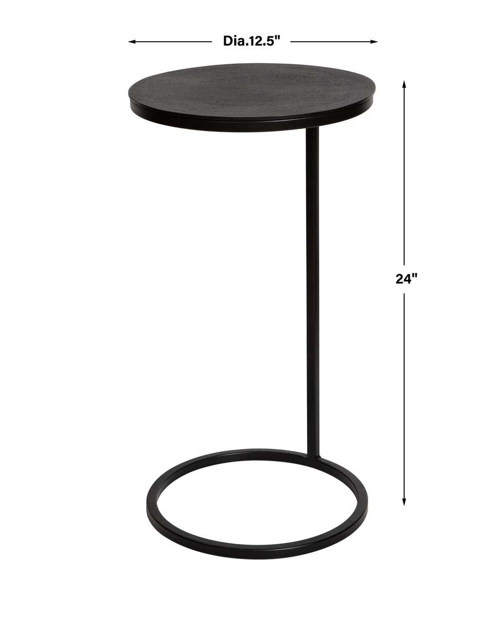 Brunei Accent Table, Bronze
