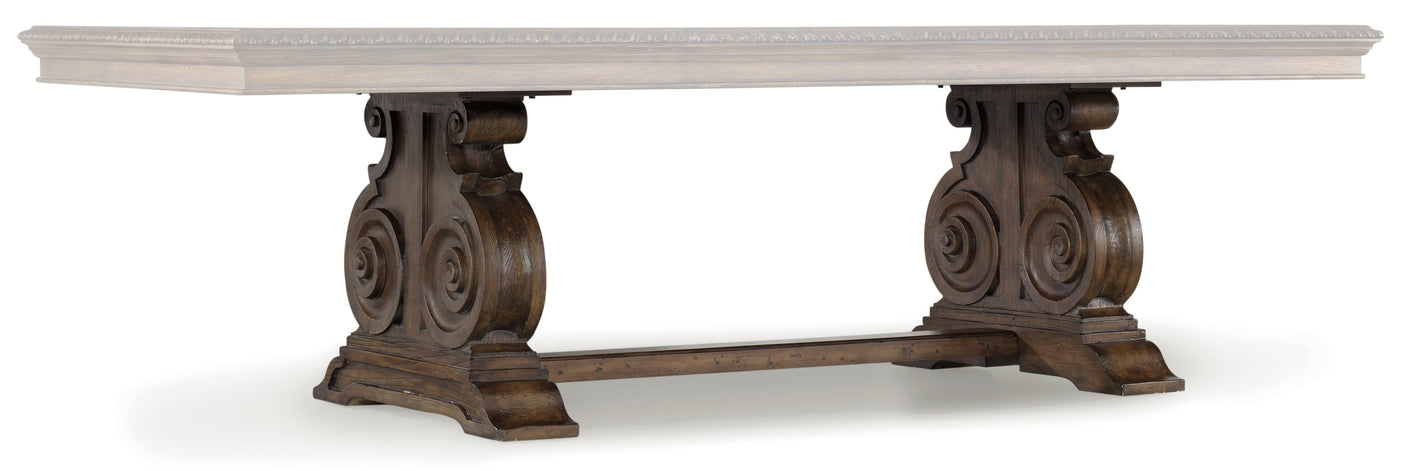 Rhapsody Rectangle Dining Table Base 5070-75007